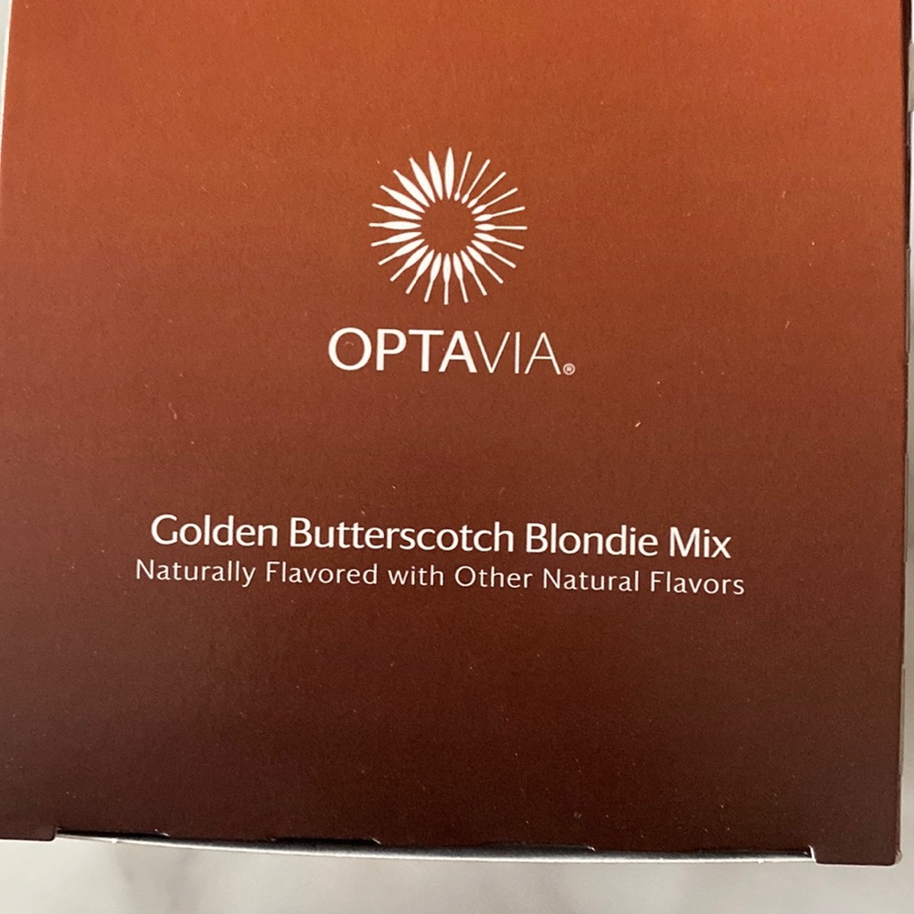 Optavia Golden Butterscotch Blondie Mix NIB